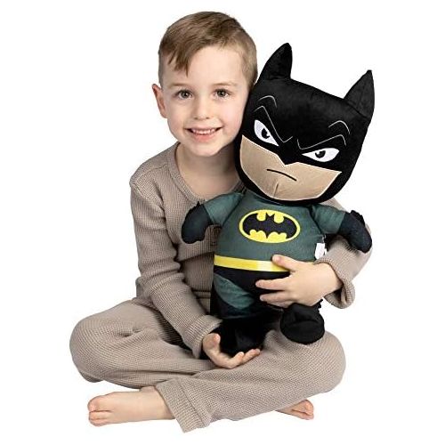  [아마존베스트]Franco Kids Bedding Super Soft Plush Cuddle Pillow Buddy, One Size, Batman