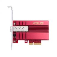 Asus 10Gbps Gigabit Ethernet PCI Express, Network Adapter PCIe 2.0/3.0 X4 SFP+ Network Card/Ethernet Card Support Fiber Optic (XG-C100F)