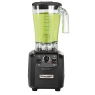 Hamilton Beach Commercial HBH550 The Fury Blender, 3 hp, 2 Speeds, Pulse, 64 oz./1.8 L Cutter Assembly Polycarbonate Container, 18.04 Height, 8.89 Width, 8.07 Length, Black