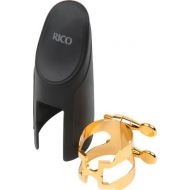 Rico H-Ligature For Tenor Saxophone Fits Hard Rubber Mouthpieces Gold