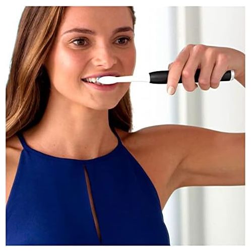  Oral B Pulsonic Slim Luxe 4900 Electric Sonic Toothbrush/Electric Toothbrush, Twin Pack 2 Replacement Brushes, 3 Cleaning Modes for Dental Care and Healthy Gums, Designed by Braun,