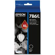 Epson T786 DURABrite Ultra Ink High Capacity Black Cartridge (T786XL120-S) for Select Epson Workforce Printers
