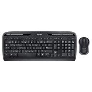 Logitech K330 Wireless Desktop Keyboard and Wireless Mouse Combo ? Entertainment Keyboard and Mouse, 2.4GHz Encrypted Wireless Connection, Long Battery Life MK320 Combo