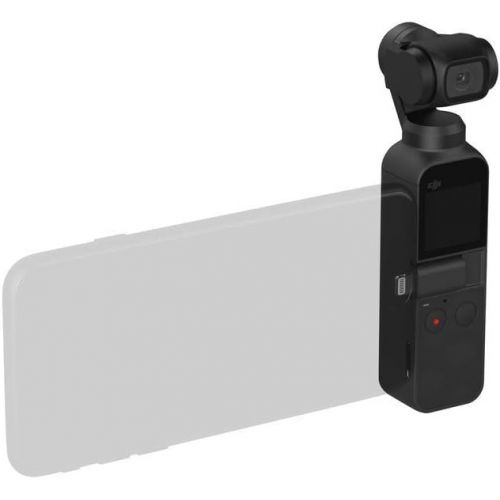 디제이아이 2019 DJI Osmo Pocket Handheld 3 Axis Gimbal with Integrated 4K Camera Bundle, Comes 128GB Extreme Micro SD