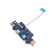 Asus.Corp USB Audio Card Reader I/O Board with Cable 60NB0CE0 IO1030 for Asus Q524UQ Series