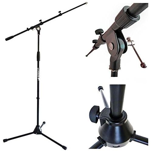  [아마존베스트]Keepdrum MS107B Microphone Stand Microphone Stand with Boom, Metal Base + + +