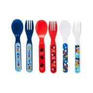 Disney Mickey Mouse Fork and Spoon Set, Mickey Mouse