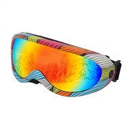 WYWY Snowboard Goggles Outdoor Sports Windproof Skating Skiing Glasses Goggles Anti-uv Dustproof Mtb Riding Sunglasses Unisex Snowboard Goggles Ski Goggles (Color : D, Eyewear Size : L)