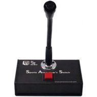 SAS3 Sports Announcer's Switch - Push to Talk With Gooseneck Microphone Connector