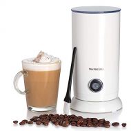 Electric Milk Frother - Latte Art Steamer, Electric Cappuccino Machine And Milk Warmer - by Mixpresso (White): Kitchen & Dining