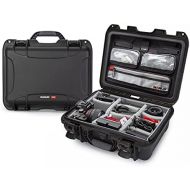 Nanuk 920 Waterproof Hard Case with Lid Organizer and Padded Divider - Black