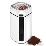 [아마존베스트]CUSIBOX Coffee Bean Spice Grinder Electric - Stainless Steel Blade Grinds Coffee Beans, Spices, Nuts and Grains, 150 W Fast Fine Grinder with Safe Lids Lock, 12 Cups Large Grinding Capacit