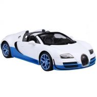 RASTAR Radio Remote Control 1/14 Bugatti Veyron 16.4 Grand Sport Vitesse Licensed RC Model Car (White/Blue)