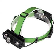 FCYIXIA Headlamp-Headlamp Flashlight Rechargeable， Waterproof Adjustable Headband Adult Head Lamp， Perfect ForCamping, Running, Hiking