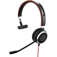 [아마존베스트]Jabra EVOLVE 40 - headsets (3.5 mm (1/8), Call center/Office, Supraaural, Monaural, Head-band, Black, Silver)