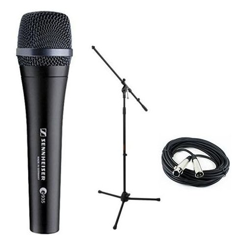 젠하이져 Sennheiser, Sennheiser E935 Dynamic Handheld Vocal Mic with Stand & Cable Performance Kit