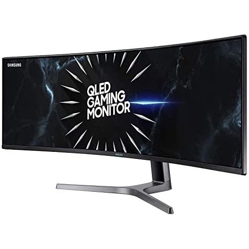 삼성 [아마존베스트]Samsung C49RG94SSU (49-inch) curved gaming monitor, dual WQHD, 32: 9, 5120 x 1440 pixels, 120 Hz, 4 ms, black