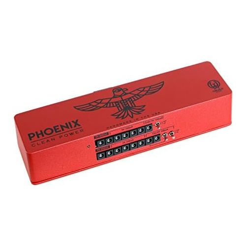 Walrus Audio Phoenix 15 120 Volt Output Power Supply, Limited Edition Red