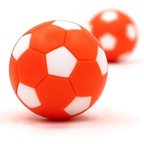  OuMuaMua 9pcs Foosball Table Balls 1.42 Inch Table Soccer Balls for Foosball Tabletop Game Foosball Accessory Replacements Multicolor