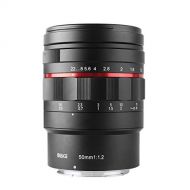 Meike MK-50mm F1.2 Large?Aperture Full Frame Manual Focus Fixed Lens for Nikon Z-Mount Z5 Z6 Z7 Z50