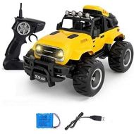 ZMOQ Kids Toys Rc Car for Boy Toy 1： 14 Scale Remote Control Monster Crawler Truck Alloy Trucks Drift Race Cars 4WD Off Road Waterproof RC Car Electric Toy Gift for Boy Girl