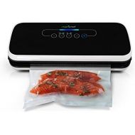 [아마존베스트]NutriChef Vacuum Sealer | Automatic Vacuum Air Sealing System For Food Preservation w/ Starter Kit | Compact Design | Lab Tested | Dry & Moist Food Modes | Led Indicator Lights (Bl