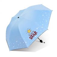 ZZSIccc Parasol Sun Umbrella Sun Protection Uv Folding Umbrella B
