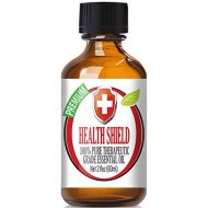 Healing Solutions Health Shield 100% Pure, Best Therapeutic Grade Essential Oil - 120ml - Cassia, Clove, Eucalyptus,Lemon, and Rosemary