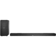 Denon DHT-S517 Sound Bar for TV with Wireless Subwoofer (2022 Model), 3D Surround Sound, Dolby Atmos, HDMI eARC Compatibility, Wireless Music Streaming via Bluetooth, Quick Setup, Wall-Mountable,Black