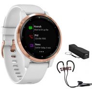 Garmin Vivoactive 4S Smartwatch (010-02172-21) with Wireless Sport Earbuds & More