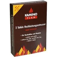 Kamino-Flam KaminoFlam Russentferner zur Reinigung von Kamin & Kachelofen - Hochleistungs Entrusser fuer den Kaminofen - Kaminreiniger Platten fuer Holz & Kohle Ofen