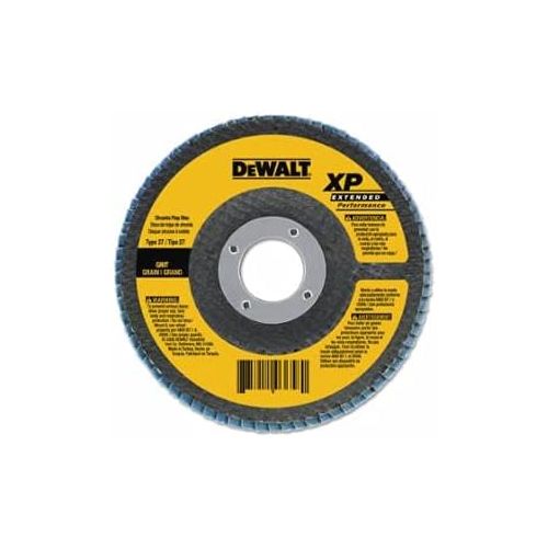  DEWALT DW8312 4.5-In. 60-Grit Zirconia Flap Disc - Quantity 10