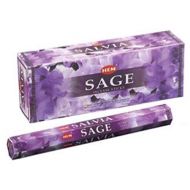 인센스스틱 Dpnamron BuddyDee Sage - Box of Six 20 Stick Hex Tubes - HEM Incense Hand Rolled In India