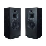 Klipsch Forte IV Heritage Premium Floorstanding Horn Loaded Speakers in Black Ash