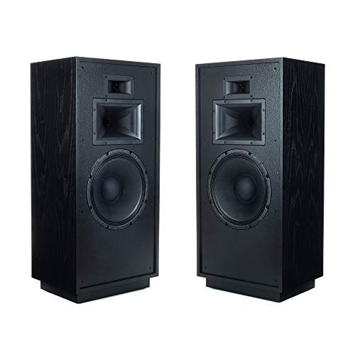클립쉬 Klipsch Forte IV Heritage Premium Floorstanding Horn Loaded Speakers in Black Ash