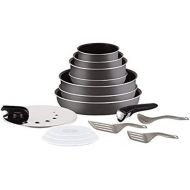 Tefal Ingenio l2048802Minute Set 15Pieces All Heat Sources Except Induction, Grey Anthracite