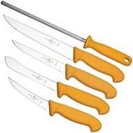 Schwertkrone Metzgermesser Set Solingen - 5-teilig, Edelstahl, rostfrei