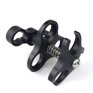 MEIKON Diving clamp Tripod Mount Adapter Compatible with GoPro Hero