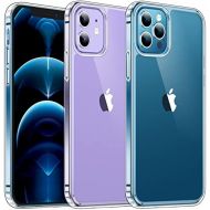 [아마존베스트]Temdan Clear Case Compatible with iPhone 12 Case/Compatible with iPhone 12 Pro Case - Clear