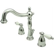 Elements of Design New Orleans EB1971PL Widespread Bathroom Faucet with Retail Pop-Up, 8-Inch to 16-Inch, Polished Chrome
