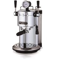 Ariete Novecento Espresso 1387/20 Fully Automatic Coffee Machine, Cappuccino, Vano Scalda Mug, 1100 W, 2 Cups, 15 Bar, Chrome, Silver/Black