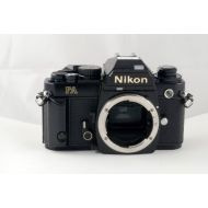 Black Nikon FA film camera; body only, no lens