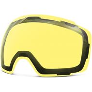 COPOZZ G2 Ski Goggles Lenses,Magnetic Snowboard Goggles Lenses,Imported Double-Layer Anti Fog Lens -UV400 Lenses Only