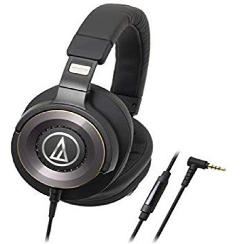 오디오테크니카 Audio-Technica ATH-WS1100iS Solid Bass Over-Ear Headphones with In-Line Microphone & Control