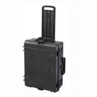 PANARO MAX Cases IP67 Cert Waterproof & Dustproof Case with Extendable Trolley Handle & Wheels, Black, MAX540H190STR