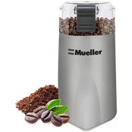 Mueller Austria Mueller HyperGrind Precision Electric Spice/Coffee Grinder Mill with Large Grinding Capacity and Powerful Motor also for Spices, Herbs, Nuts, Grains, Grey