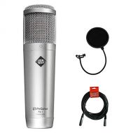 PreSonus PX-1 Large-Diaphragm Cardioid Condenser Microphone with Pop Filter & XLR Cable Bundle