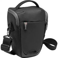 Visit the Manfrotto Store Manfrotto MB MA2-H-M Advanced² Camera Holster M, Medium, for DSLR and Mirrorless with Standard Lens, with Tripod Attachment, Removable Shoulder Strap, Coated Fabric