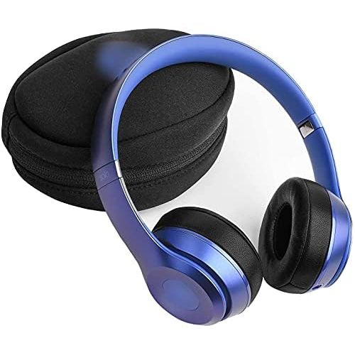  [아마존베스트]SoloWIT Professional Replacement Ear Pads for Beats Solo 2 & Solo 3 Wireless On-Ear Headphones with Soft Protein Leather, Strong Tape