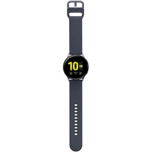 삼성 SAMSUNG Galaxy Watch Active 2 (40mm, GPS, Bluetooth) Smart Watch with Advanced Health Monitoring, Fitness Tracking, and Long Lasting Battery, Aqua Black (US Version)